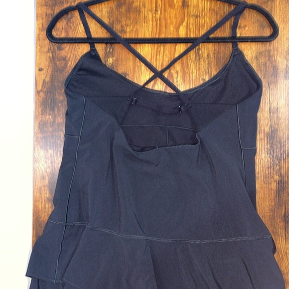 Offline by aerie black tiered one piece bodysuit dress size medium - Picture 3 of 8